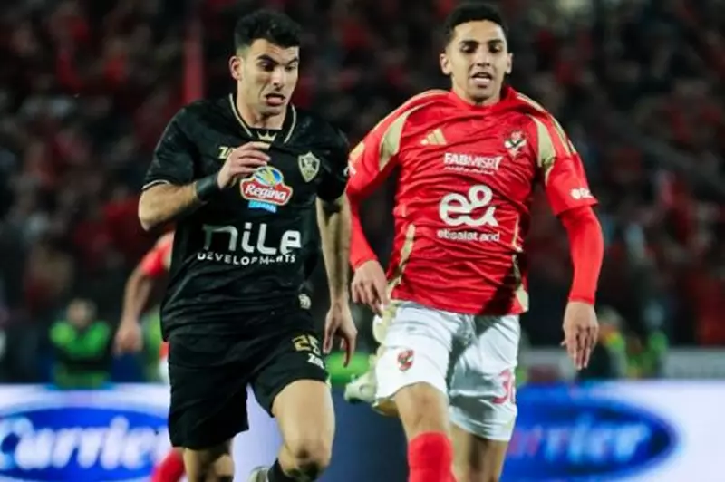 زيزو خلال مباراة الأهلي والزمالك